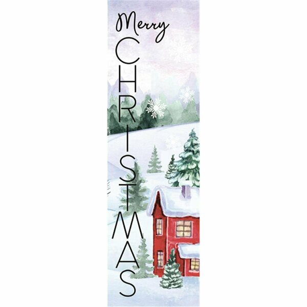 Youngs Wood Merry Christmas Wall Plaque 30140
